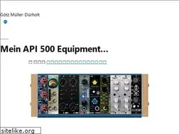 Sites similar to goetzmd.de