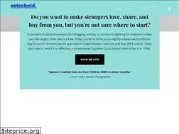 Sites similar to goextrabold.com