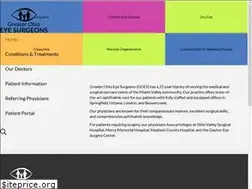Sites similar to goeyesurgeons.com