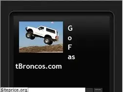 Sites similar to gofastbroncos.com