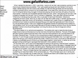 Sites similar to gofastforless.com