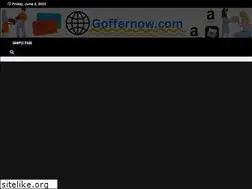 Sites similar to goffernow.com