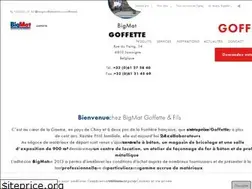 Sites similar to goffette.com