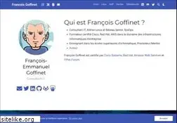 Sites similar to goffinet.org