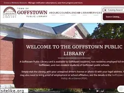 Sites similar to goffstownlibrary.com
