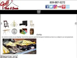 Sites similar to gofftents.com