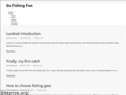 Sites similar to gofishingfun.com