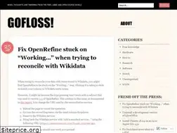 Sites similar to gofloss.wordpress.com