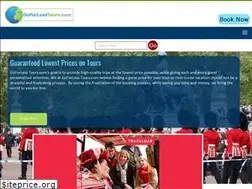 Sites similar to goforlesstours.com