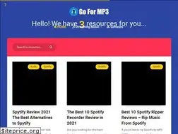 Sites similar to goformp3.com