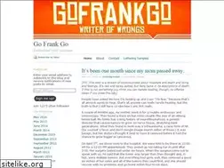 Sites similar to gofrankgo.wordpress.com