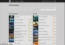 Sites similar to gogdb.org