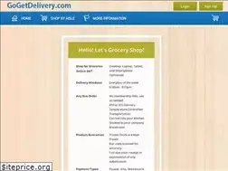Sites similar to gogetdelivery.com