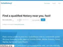 Sites similar to gogetnotary.com