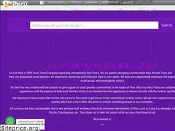 Sites similar to gogetperu.com