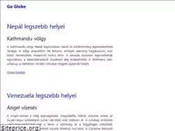 Sites similar to goglobe.hu