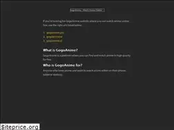 Sites similar to gogoanime.life