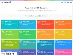 Sites similar to gogopdf.com