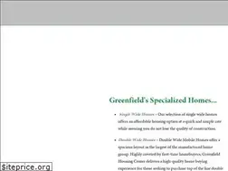 Sites similar to gogreenfieldhomes.com