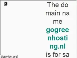 Sites similar to gogreenhosting.nl