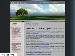 Sites similar to gogreeninyourhome.com