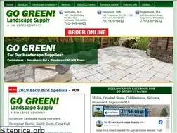 Sites similar to gogreenlandscapesupply.com