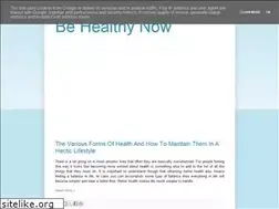 Sites similar to gohealthynow.blogspot.com