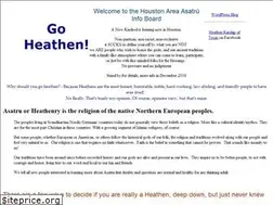 Sites similar to goheathen.org