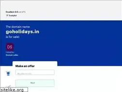 Sites similar to goholidays.in
