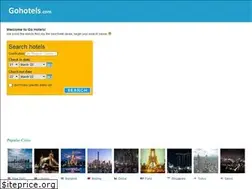 Sites similar to gohotels.com
