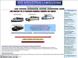 Sites similar to gohoustonlimousine.com