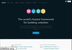 Sites similar to gohugo.io