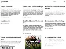 Sites similar to gohugohq.com