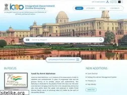 Sites similar to goidirectory.nic.in