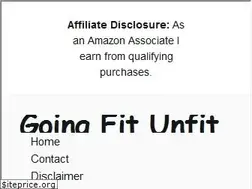 Sites similar to goingfitunfit.com