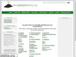 Sites similar to goinggreendirectory.org