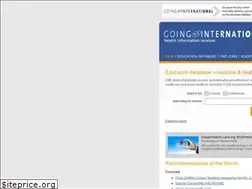Sites similar to goinginternational.org