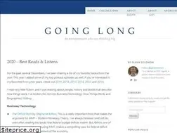Sites similar to goinglongblog.com