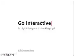Sites similar to gointeractive.se