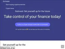 Sites similar to goinvest.io