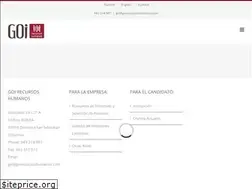 Sites similar to goirecursoshumanos.com