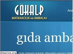 Sites similar to gokalpambalaj.com
