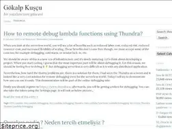 Sites similar to gokalpkuscu.com