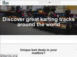 Sites similar to gokartingtickets.com