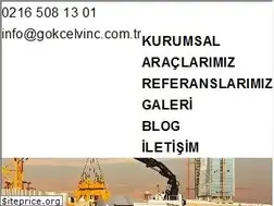 Sites similar to gokcelvinc.com.tr