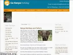 Sites similar to gokenyaholiday.com