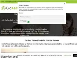 Sites similar to goketoguide.com