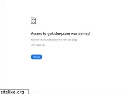 Sites similar to gokidney.com