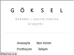 Sites similar to gokselozardali.com