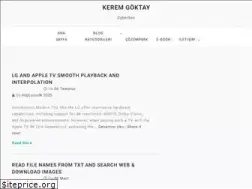 Sites similar to goktay.net